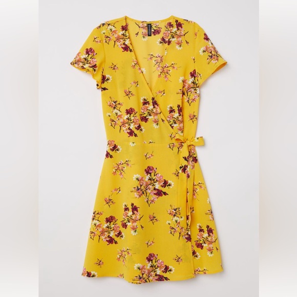 Divided Dresses Divided Floral Wrap Front Dress Poshmark